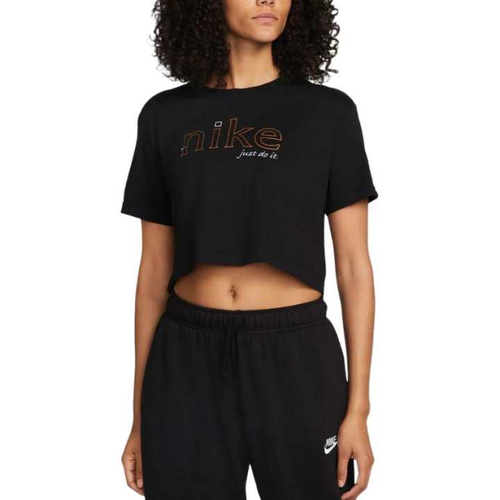 Nike Nike T Shirts Women's Black Crew Neck