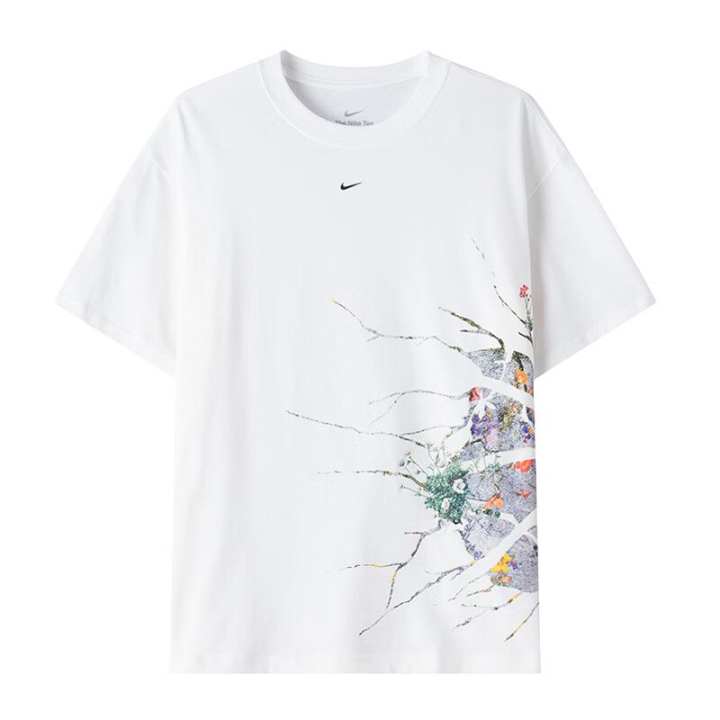 Nike Nike Running T Shirts Men's White Moderate