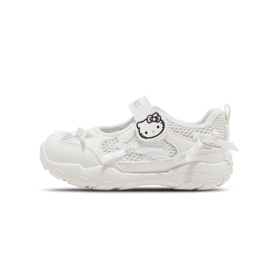 Sanrio x Hello Kitty Slip Resistant Anti Kick Abrasion Resistant Breathable Lightweight Cushioning Kids Lifestyle Shoes