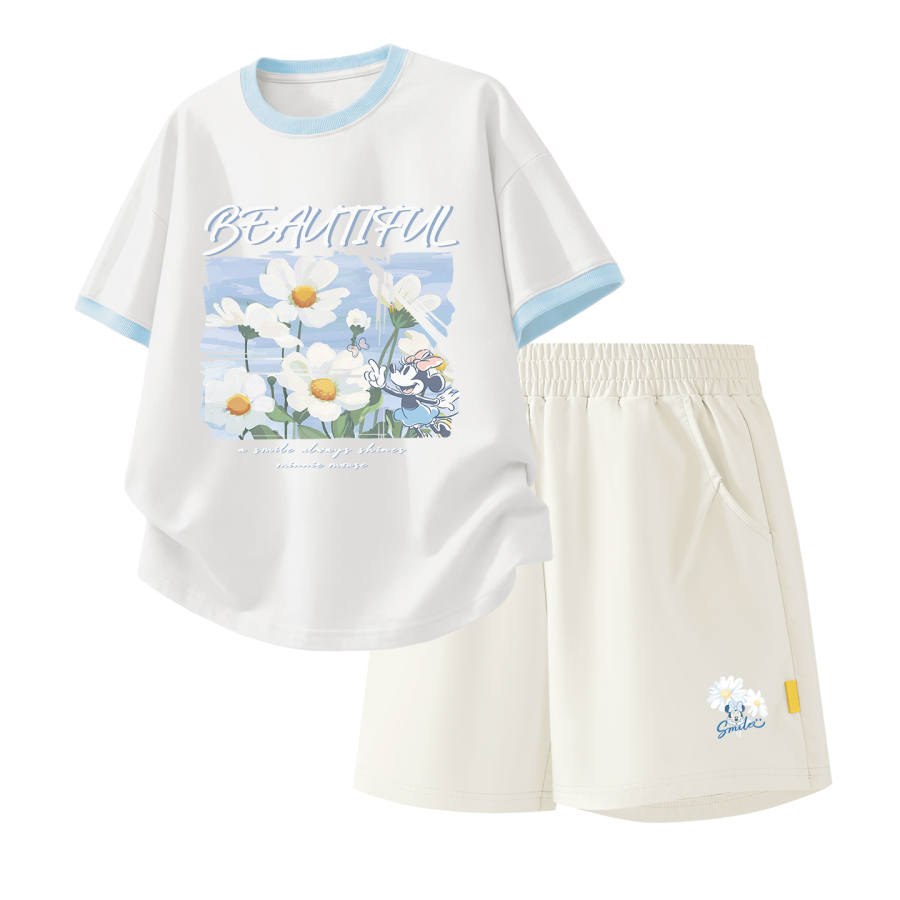 Disney Kids Casual Sportswear Crew Neck Thin