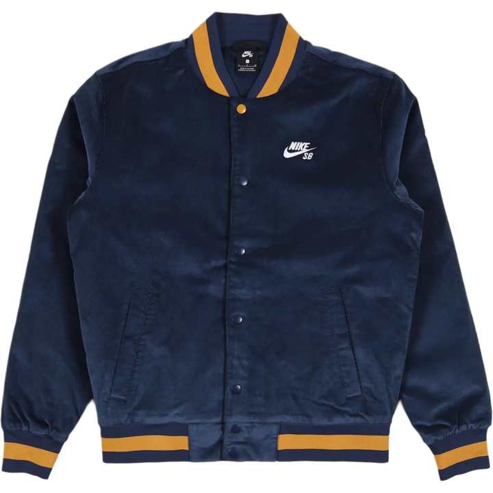 Nike Nike Jackets Men's Dark Blue Baseball Collar Moderate Pilot