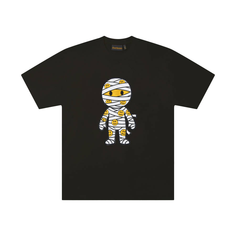 Drew house T Shirts Unisex Crew Neck Moderate Heavyweight
