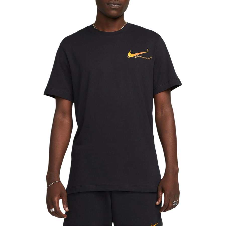 Nike Nike Sportswear T Shirts Men's Black Crew Neck
