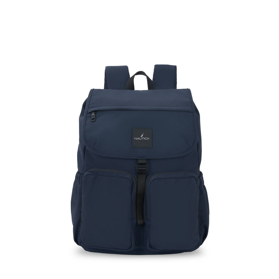 NAUTICA Nylon Backpack Unisex Black/Green/Blue/Khaki