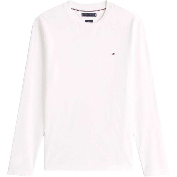 Tommy Hilfiger T Shirts Men's White Crew Neck
