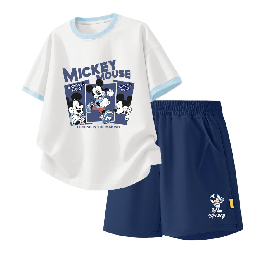 Disney Kids Casual Sportswear Crew Neck Thin