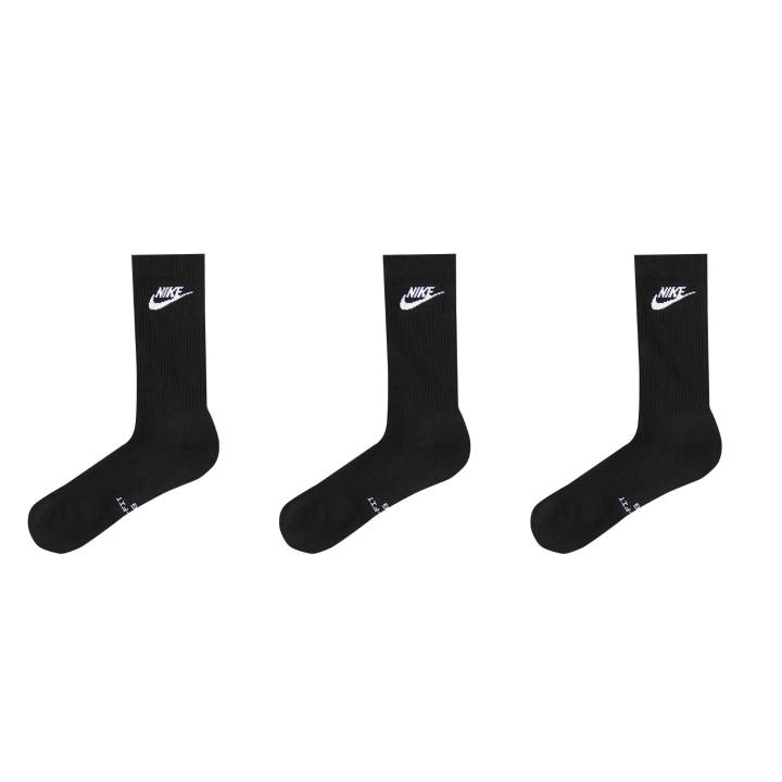 Nike Nike Dri Fit Crew Socks Unisex 3 Pack