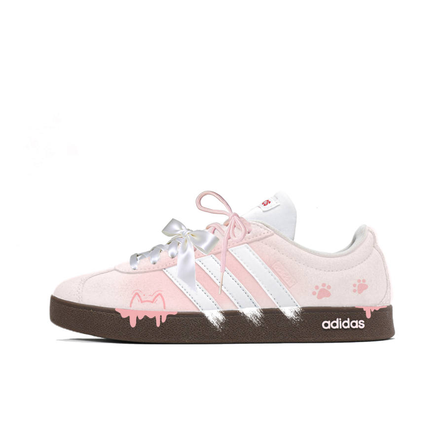 Adidas Adidas VL COURT 2.0 Low top Skateboard Shoes Unisex Pink