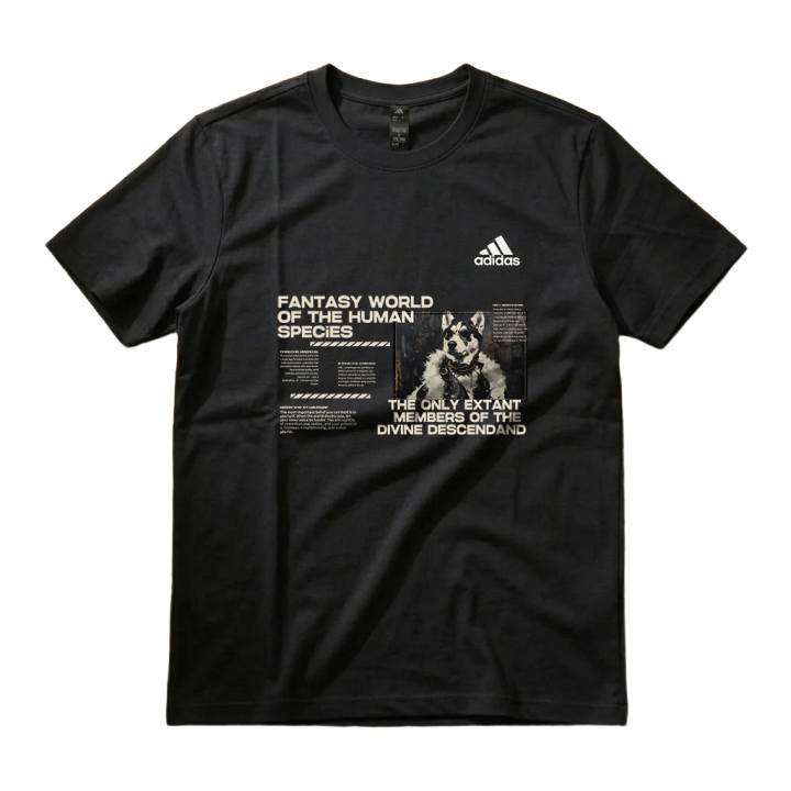 Adidas Adidas T Shirts Unisex Black Crew Neck Moderate