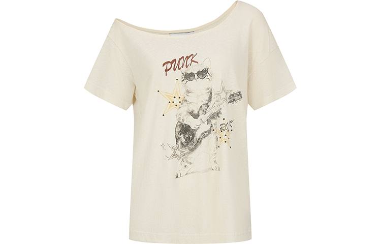URBAN REVIVO Regular Sleeve T Shirt Women's