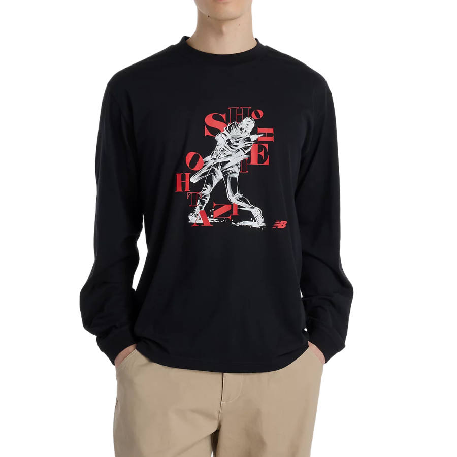 New Balance New Balance T Shirts Men's Caviar Crew Neck Moderate