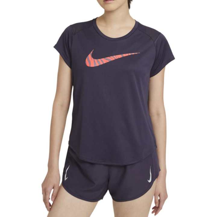 Nike Nike Icon T Shirts Women's Purple Crew Neck