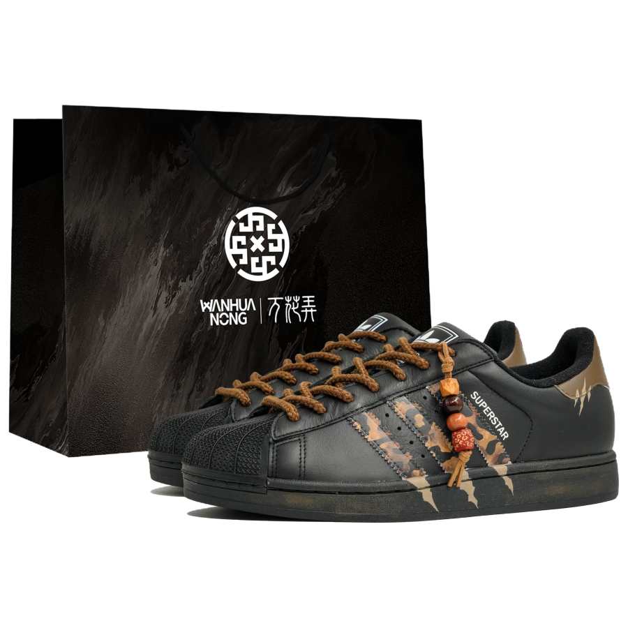 Adidas Originals Superstar 2 Skateboard Shoes Unisex Low Top Brown