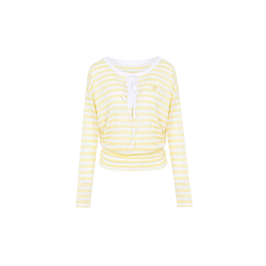 Umoumo T Shirts Women's Crew Neck Thin Nipped In Waist