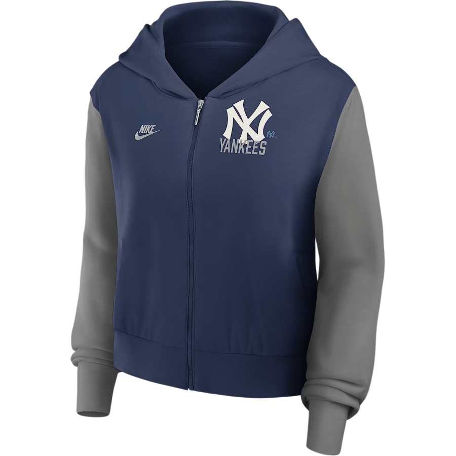 Nike Nike New York Yankees Cooperstown Women's Nike Mlb Full-Zip Hoodie
