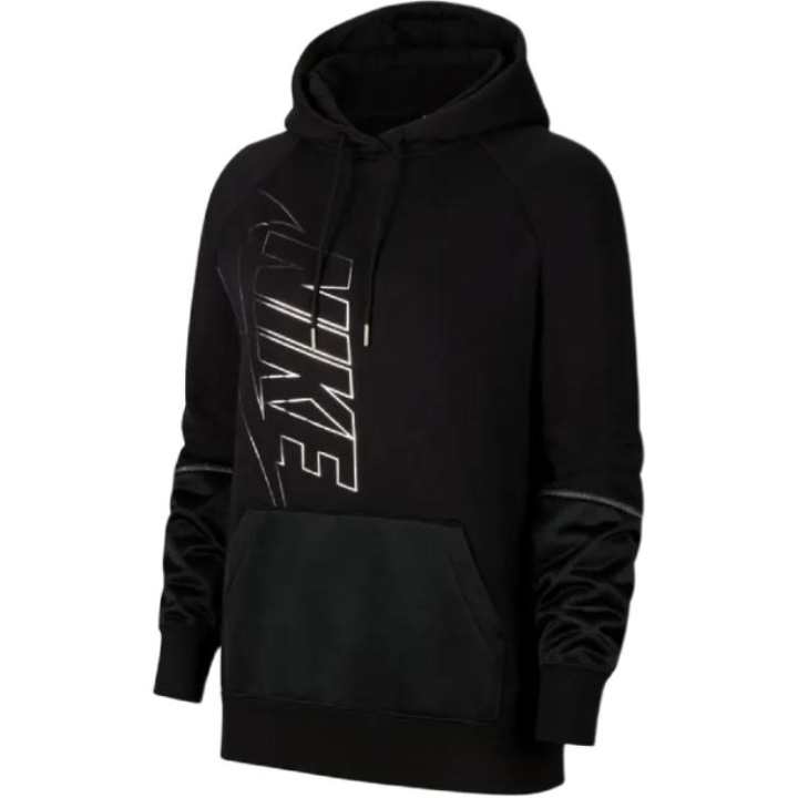 Nike Nike Sweatshirts Men's Black Hooded Moderate Straight Fit