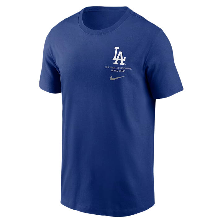 Nike Nike X MLB T Shirts Men's Bright Blue Crew Neck Moderate