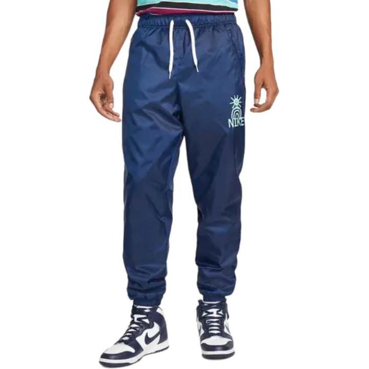 Nike Nike Casual Pants Men's Marine Blue Moderate Cuffed Pants