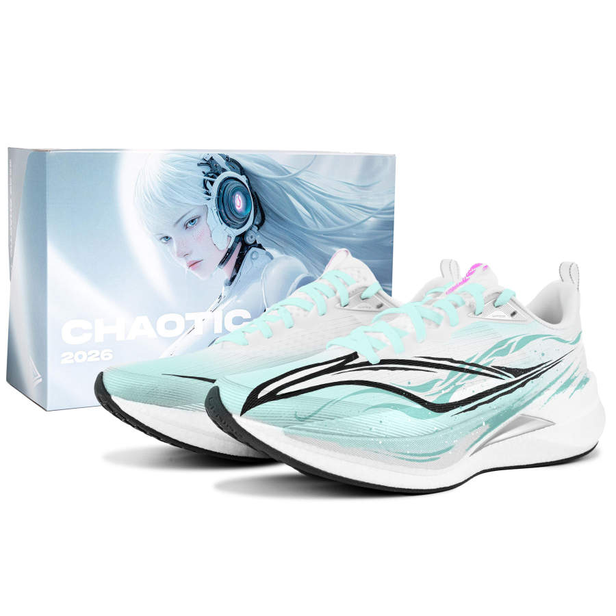 Li-Ning Li Ning Red Hare 9 PRO Cushioning Slip Resistant Low top Running Shoes Unisex Green