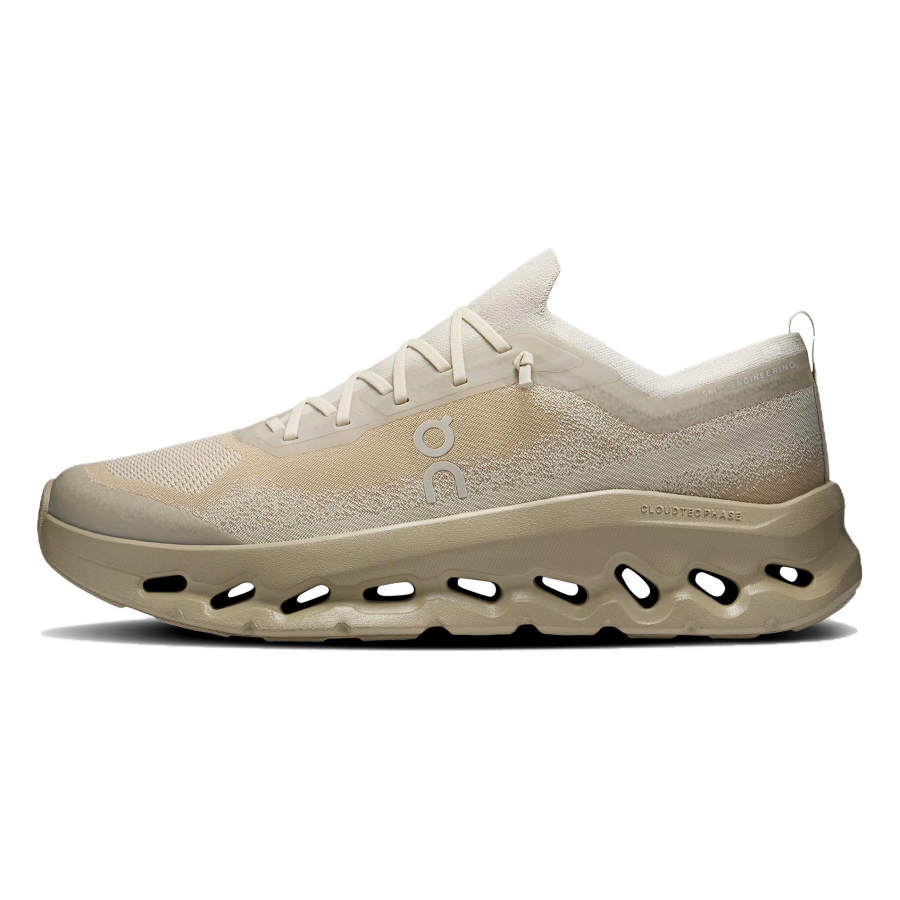 On On Cloudtilt Breathable Running Shoes Men's Beige