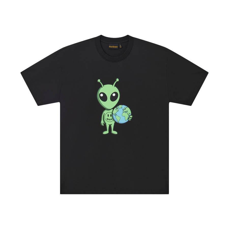 Drew house T Shirts Unisex Crew Neck Moderate Heavyweight