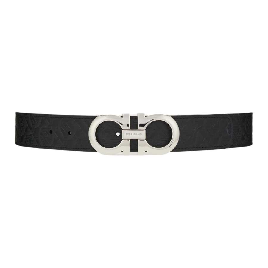 Ferragamo 【Previous Season】Gancini-buckle fastening belt