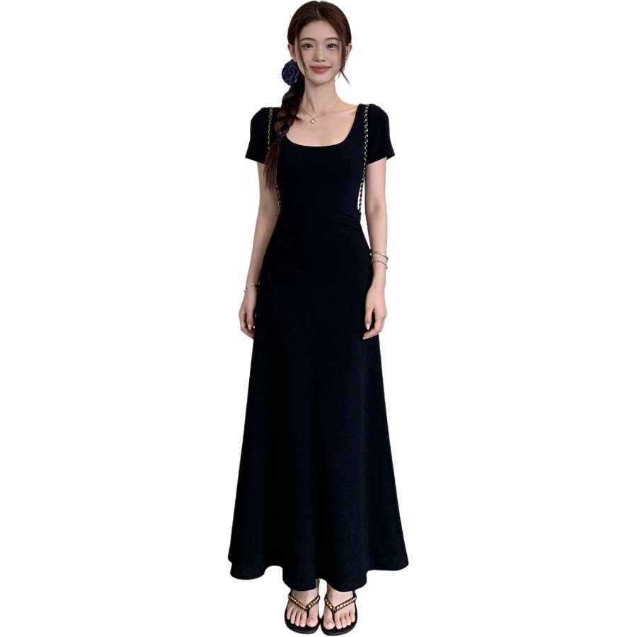 VENICEW Short Sleeved Dress Women's