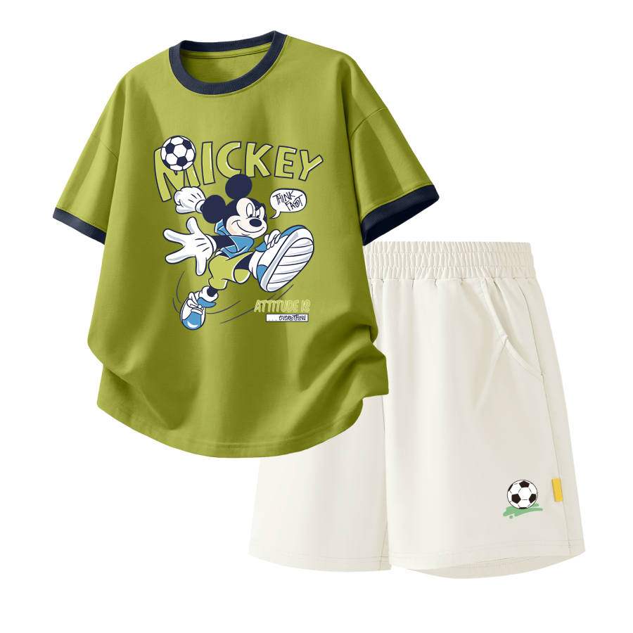 Disney Kids Casual Sportswear Crew Neck Thin