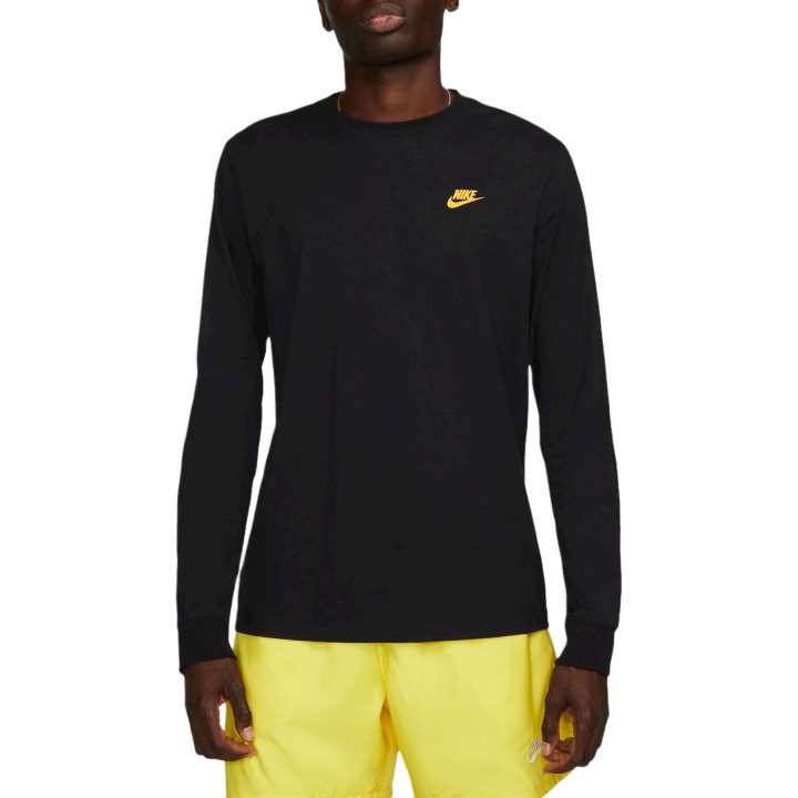 Nike Nike Sportswear T Shirts Men's Black Crew Neck