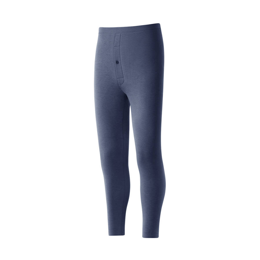 Semir Semir Thickened And Fleece Lined Knee Protector, Inner Soft And Comfortable, Cold Resistant Thermal Pants Men's