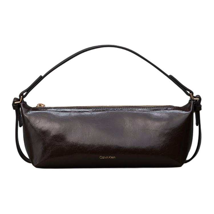 CALVIN KLEIN Synthetic Material Crossbody Bags Women's Mocha
