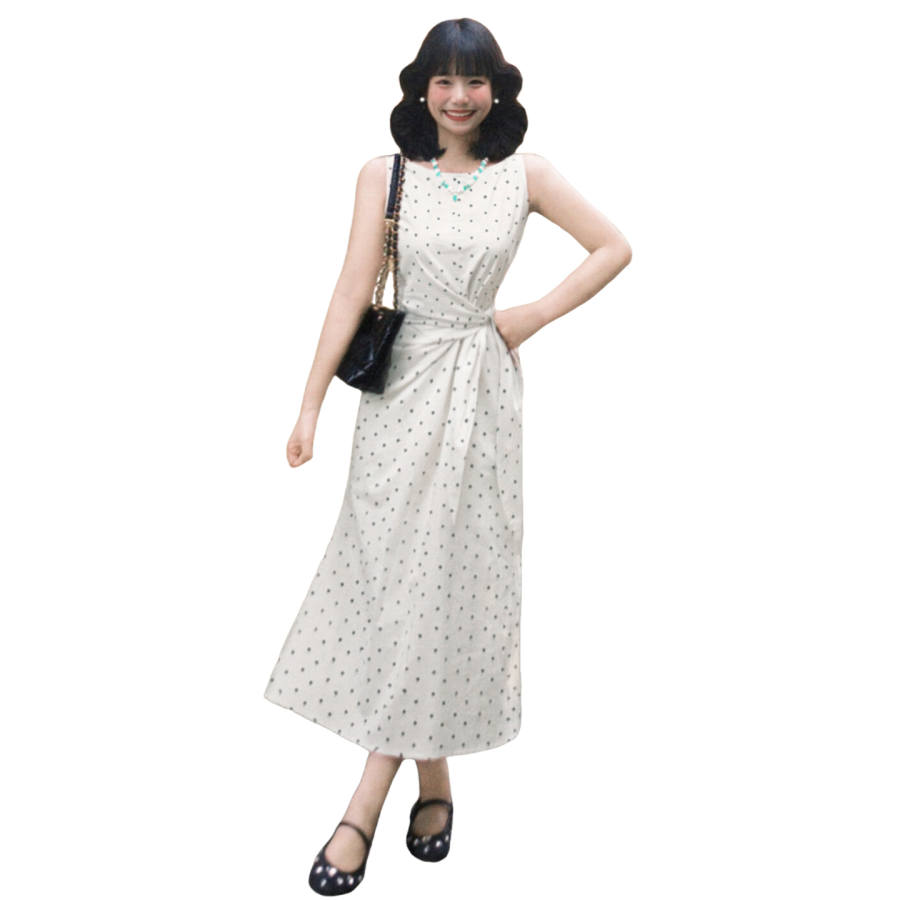Cotton Gene Sleeveless Dress Women's