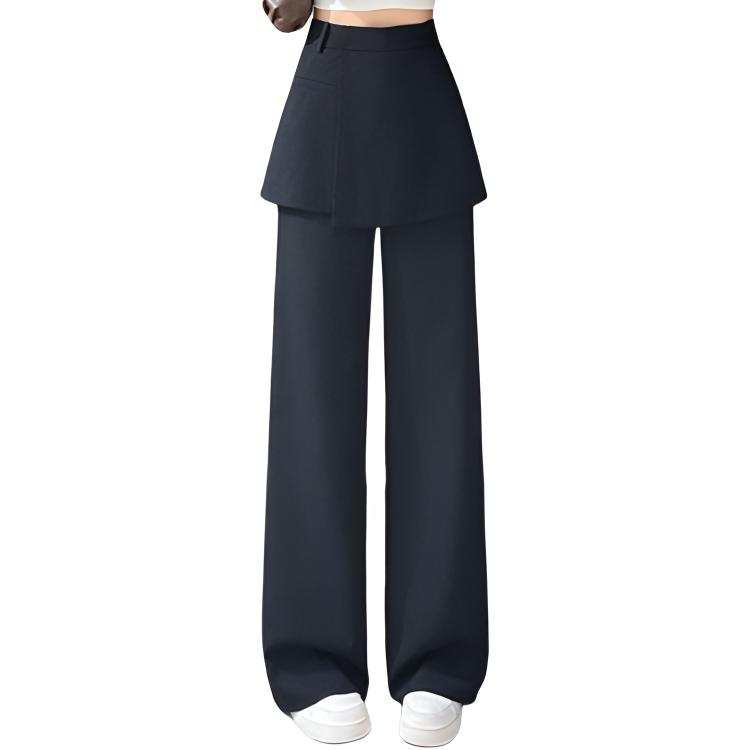 JBBCN Casual Pants Women's Moderate Wide Leg Pants