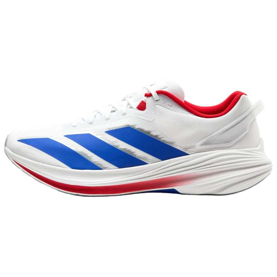 Adidas Adidas Ether Lite 1.5 Fabric Cushioning Abrasion Resistant Breathable Lightweight Running Shoes Unisex White Blue