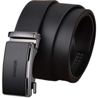 Warrior Split Cow Leather Belts Unisex 3.5cm