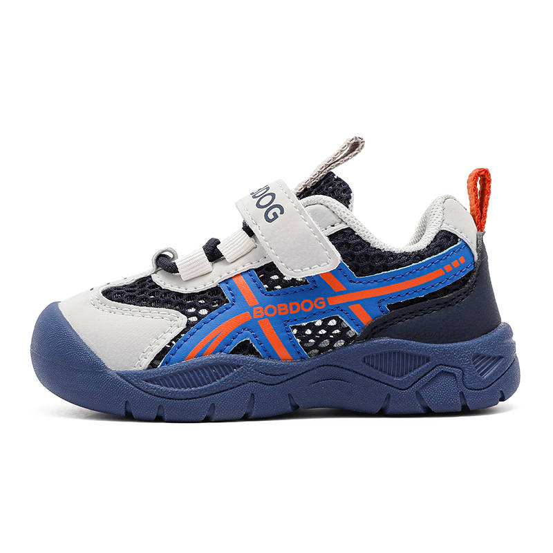 BOBDOG Synthetic Leather Support Abrasion Resistant Low top Kids Lifestyle Shoes Children Aged 3 7 Years Old