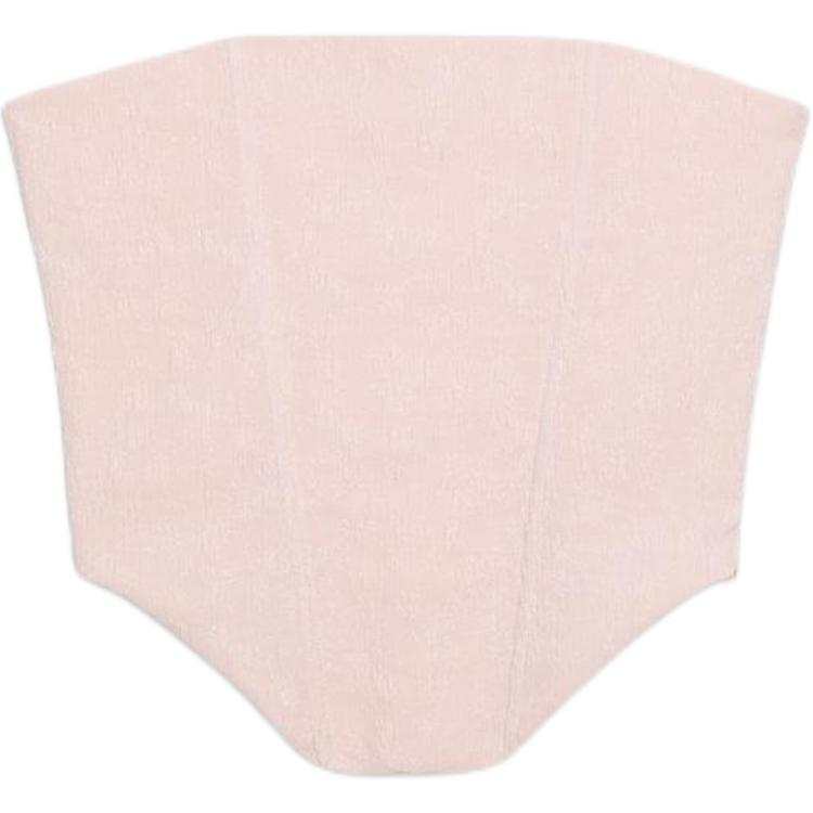 ZARA Strapless Tops Women's Light Pink Red Other
