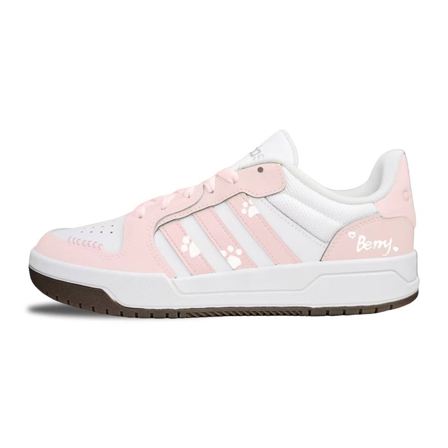 Adidas Adidas ENTRAP Strawberry Foam Synthetic Leather, Mesh Slip Resistant, Abrasion Resistant, Breathable Low top