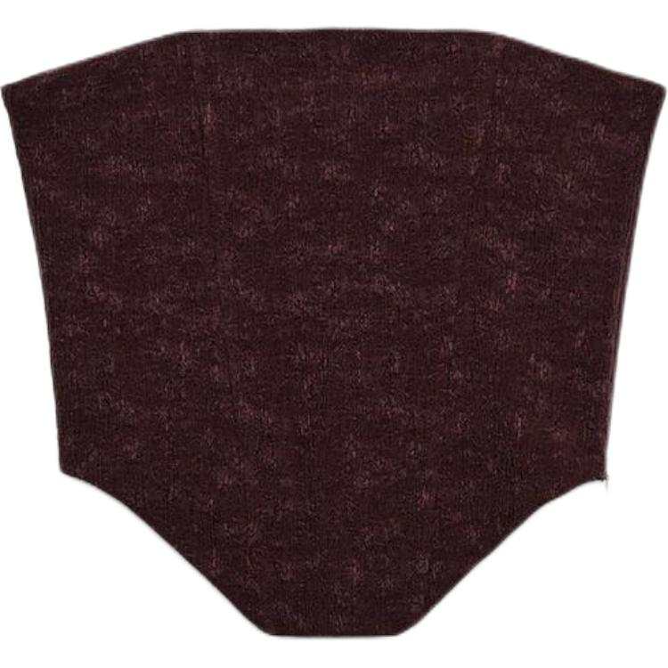 ZARA Strapless Tops Women's Chocolate Other