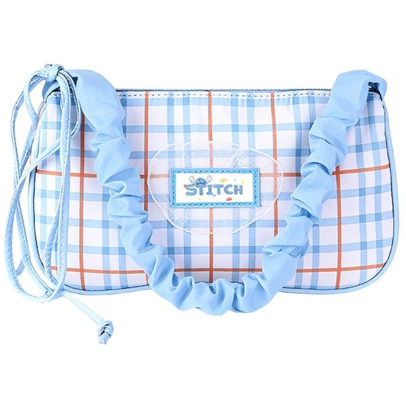 Disney Disney Stitch Polyester Shoulder Bag Regular Women's Blue