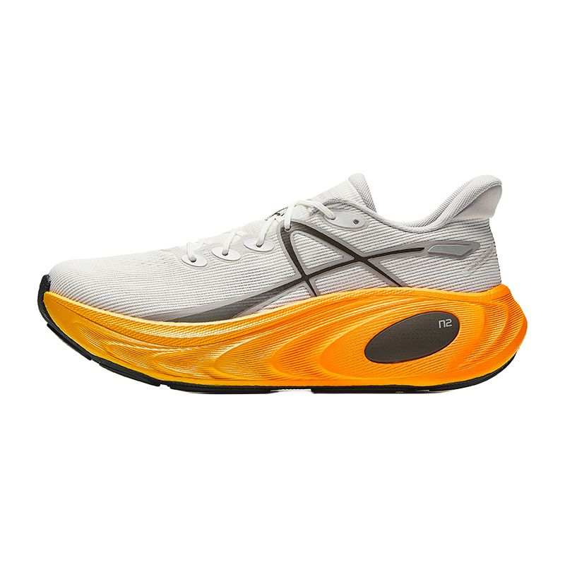 Anta Ride The Wind 2 Fabric Low top Running Shoes Men's Papyrus White