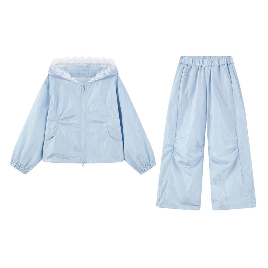 Disney Kids Casual Sportswear Hooded Non Detachable Thin