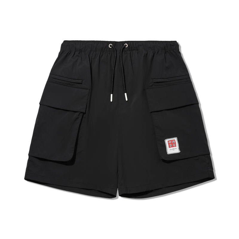 Li-Ning Li Ning Cargo Shorts Men's Black Thin