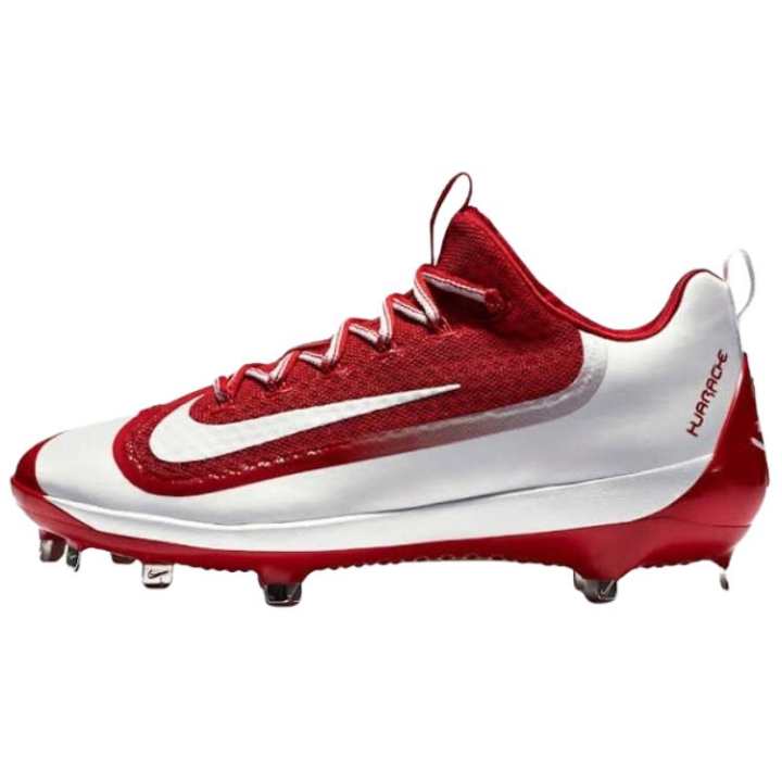 Nike Nike Air Huarache Comfortable Low Top Upper Height Baseball Shoes Unisex University Red