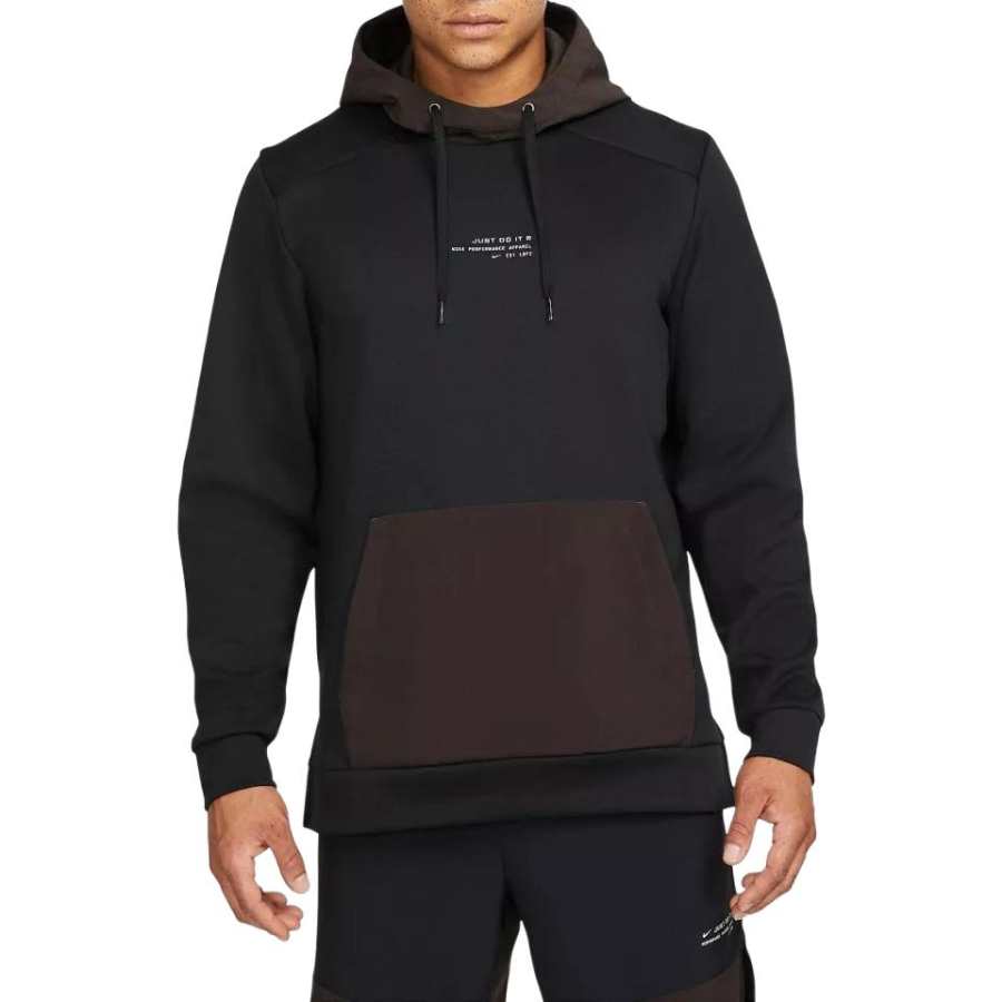 Nike Nike Dri Fit Sweatshirts Men's Black Hooded Non Detachable Moderate