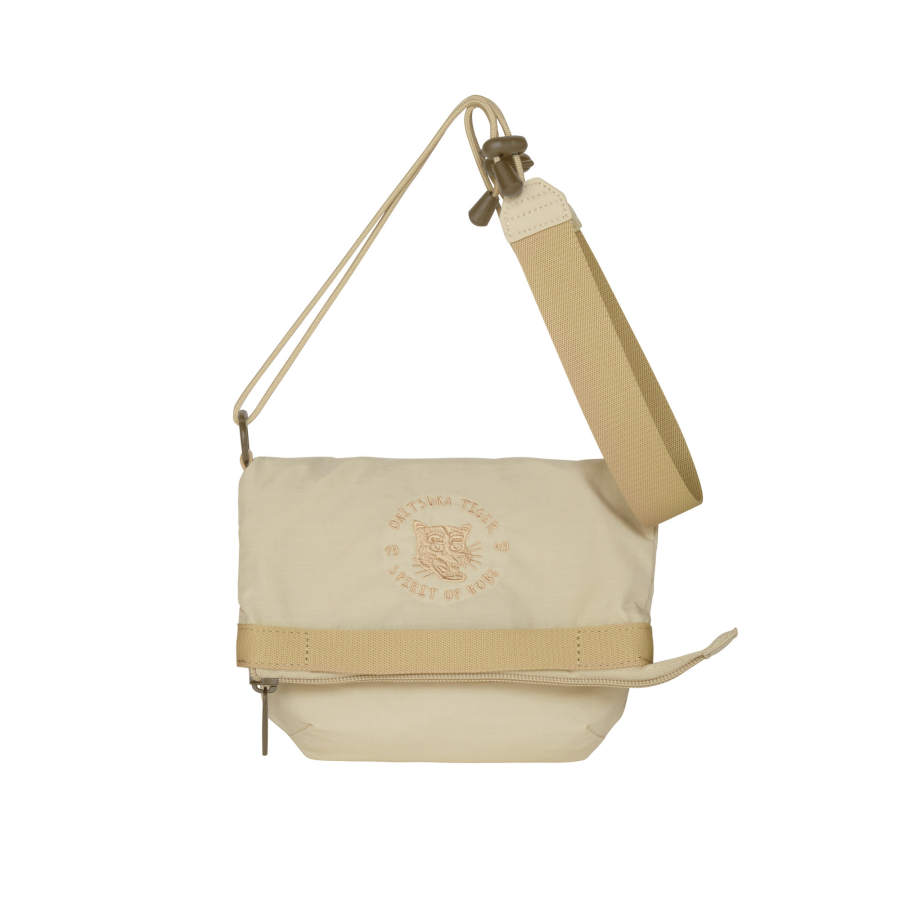 Onitsuka Tiger Polyamide Shoulder Bag Unisex Beige