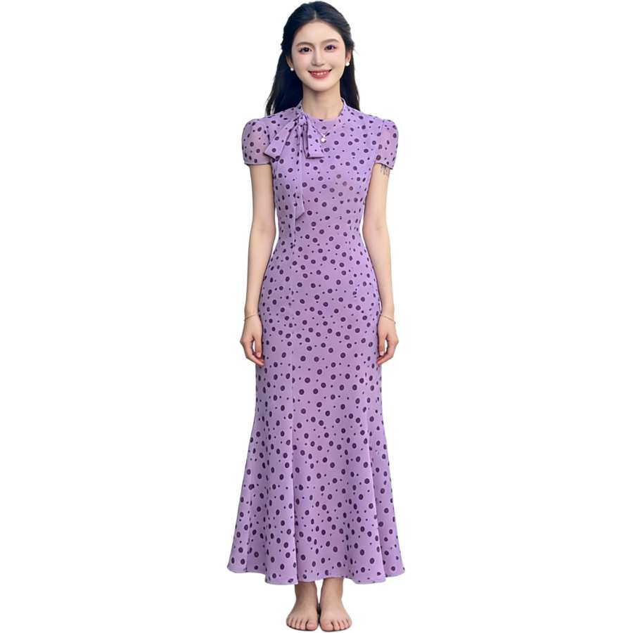 VENICEW Short Sleeved Dress Women's