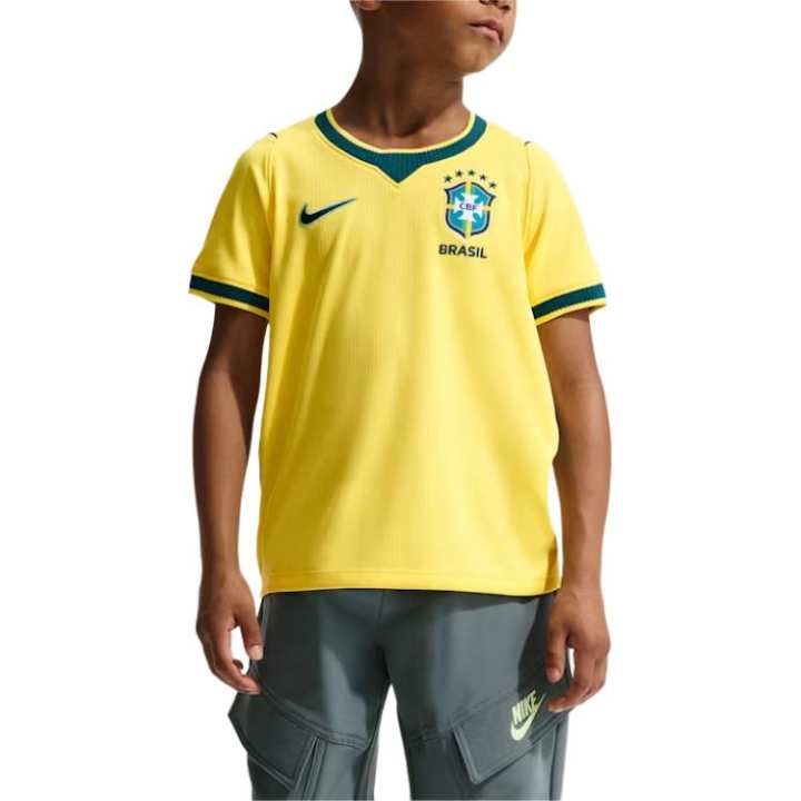 Nike Nike Brazil T Shirt Dri FIT Kids'