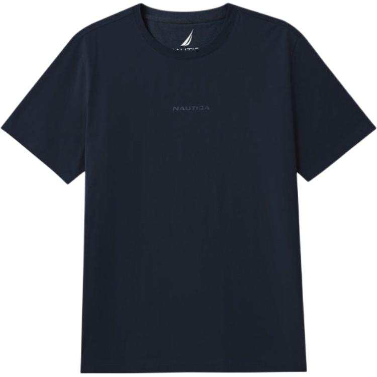 NAUTICA T Shirts Men's Crew Neck Moderate Straight Fit