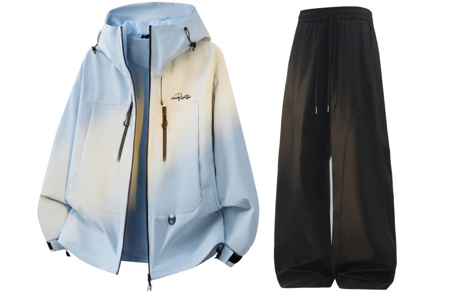 WARRIOR WARRIOR Windbreaker Jacket & Pants Sets Unisex